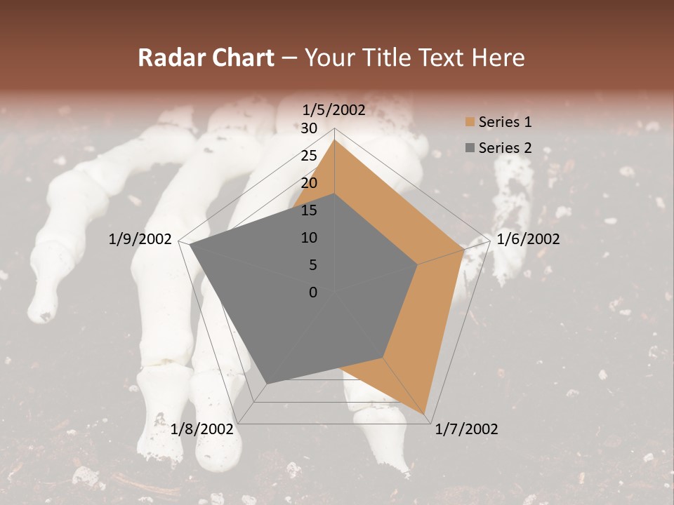 Skeleton Skeletal Discovered PowerPoint Template