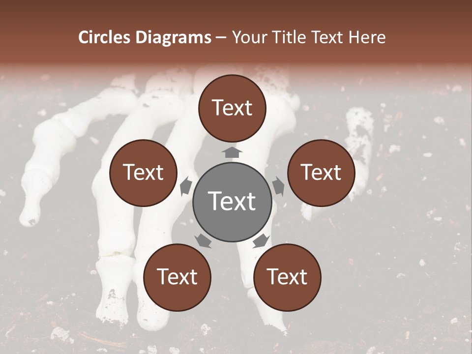 Skeleton Skeletal Discovered PowerPoint Template