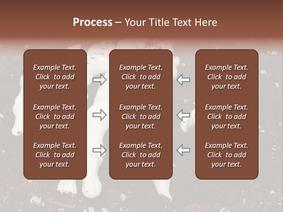 Skeleton Skeletal Discovered PowerPoint Template