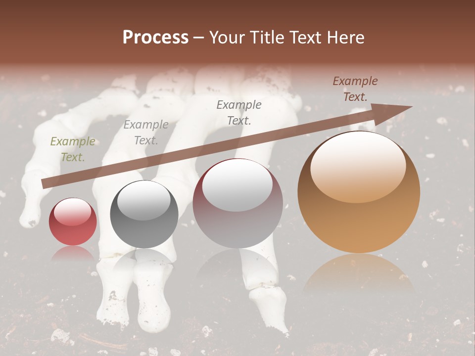 Skeleton Skeletal Discovered PowerPoint Template