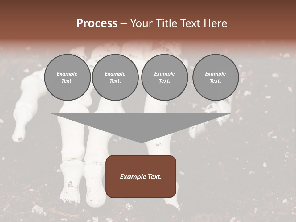 Skeleton Skeletal Discovered PowerPoint Template