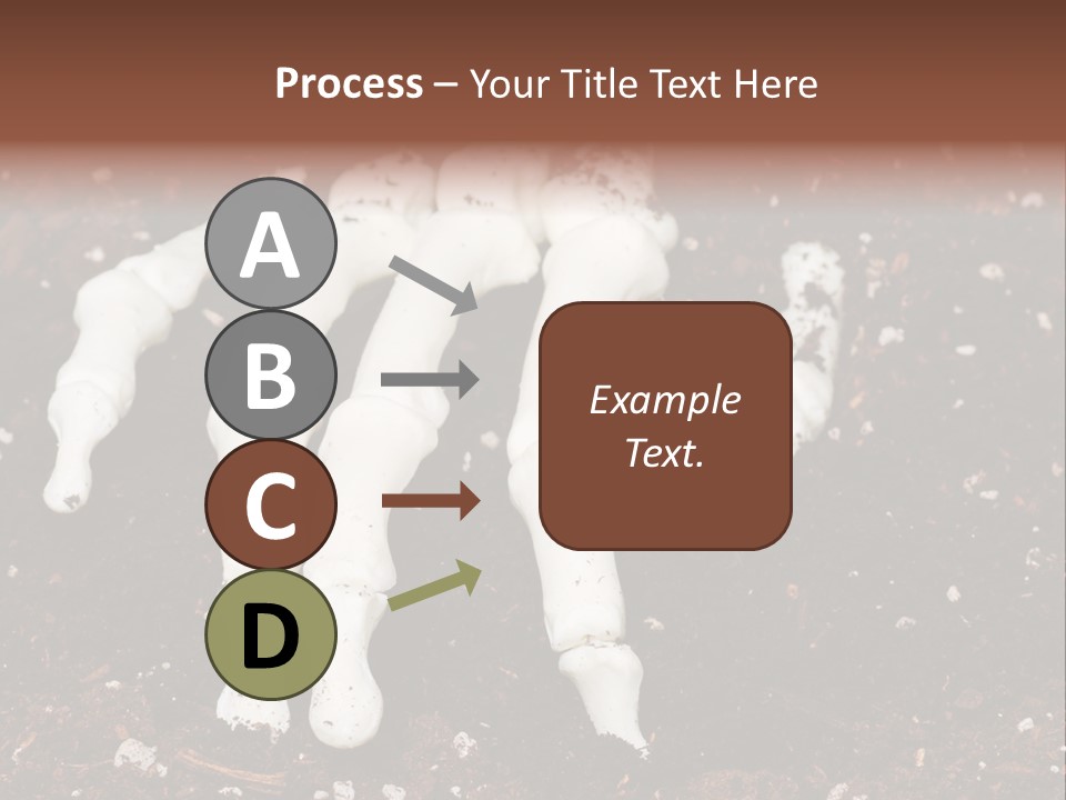 Skeleton Skeletal Discovered PowerPoint Template