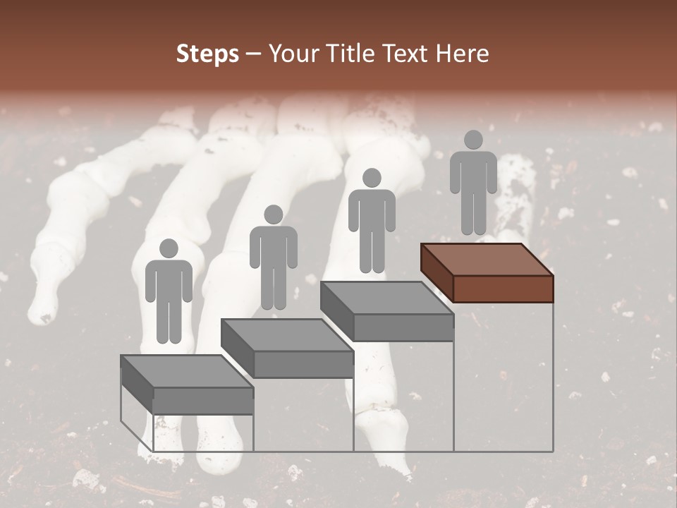 Skeleton Skeletal Discovered PowerPoint Template