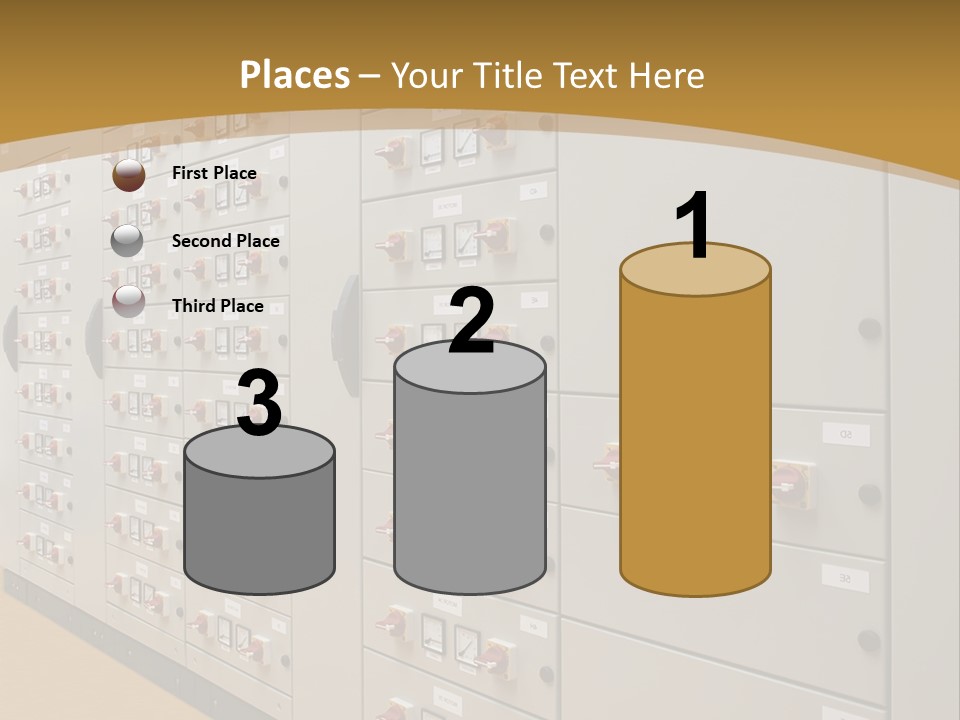 Electricity Industrial Altern PowerPoint Template