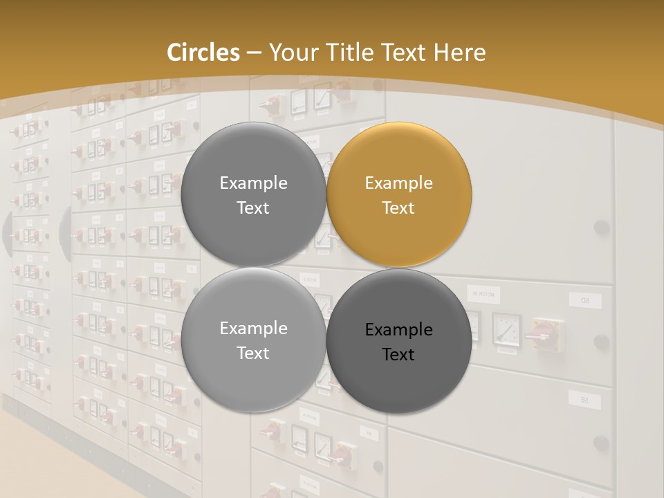 Electricity Industrial Altern PowerPoint Template