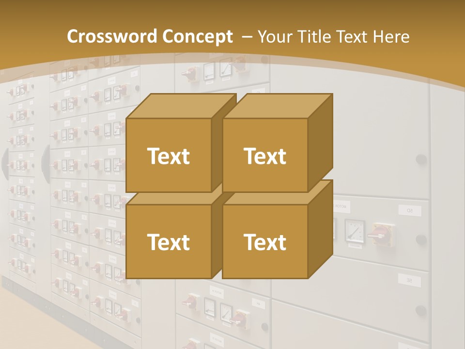 Electricity Industrial Altern PowerPoint Template