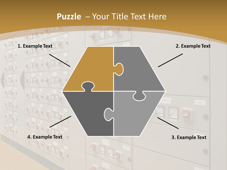 Electricity Industrial Altern PowerPoint Template