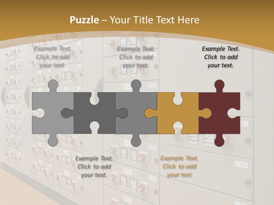 Electricity Industrial Altern PowerPoint Template