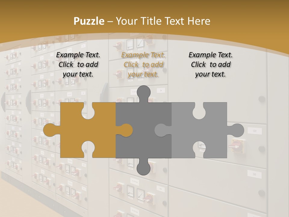 Electricity Industrial Altern PowerPoint Template