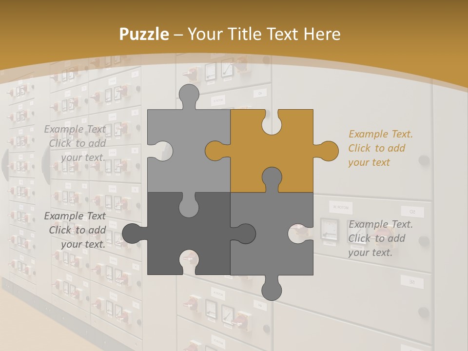 Electricity Industrial Altern PowerPoint Template