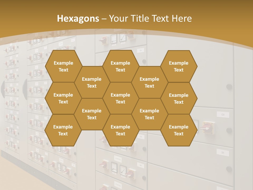 Electricity Industrial Altern PowerPoint Template