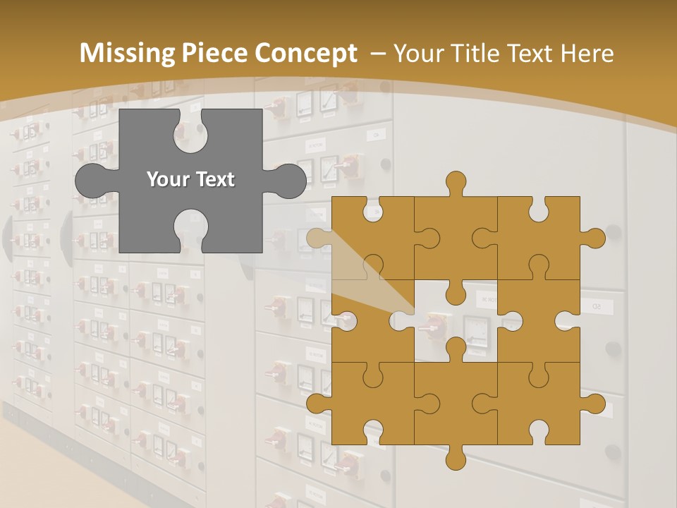 Electricity Industrial Altern PowerPoint Template