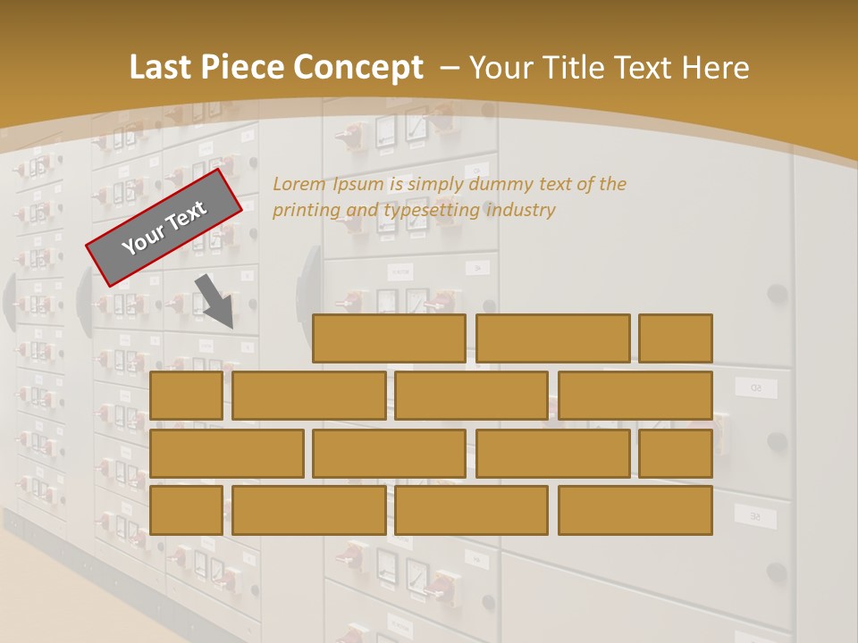 Electricity Industrial Altern PowerPoint Template