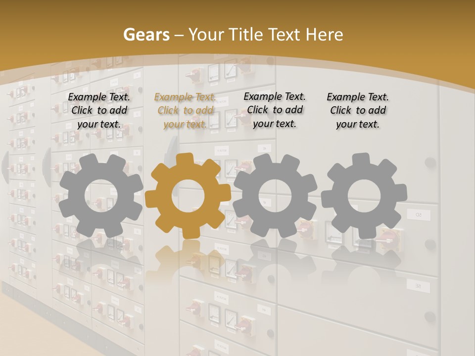 Electricity Industrial Altern PowerPoint Template