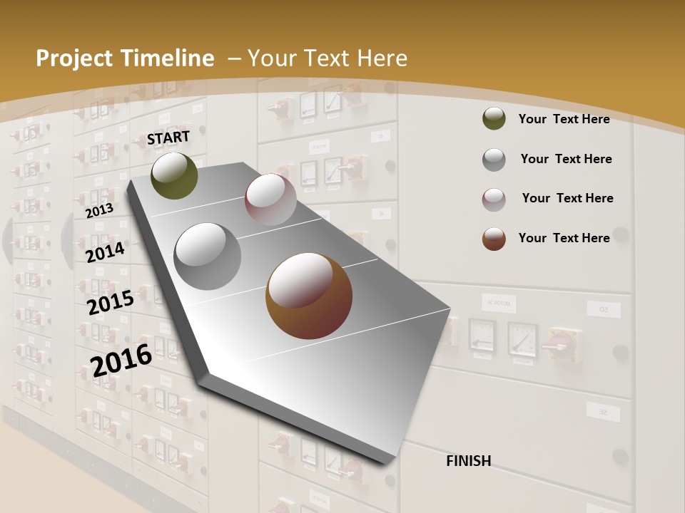 Electricity Industrial Altern PowerPoint Template