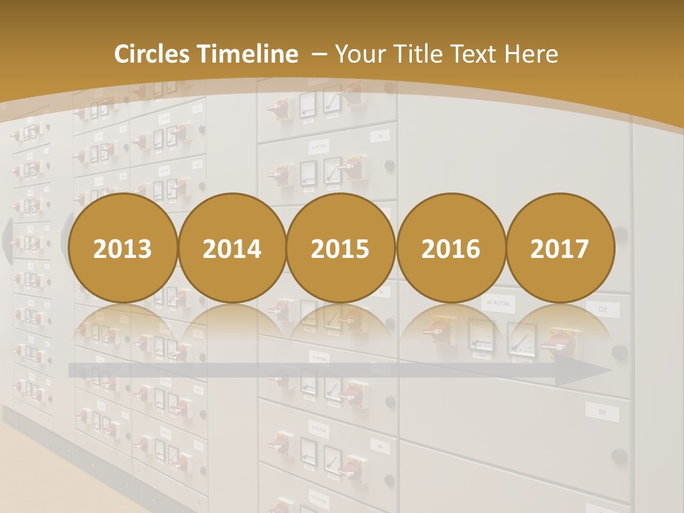 Electricity Industrial Altern PowerPoint Template