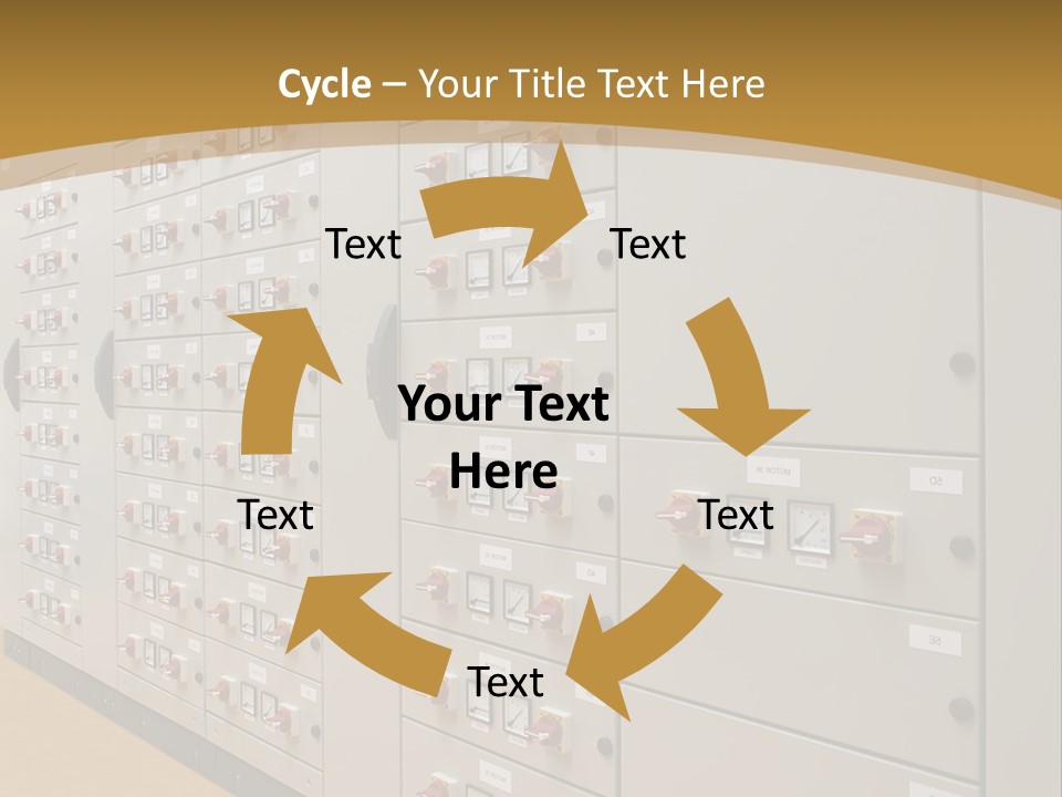 Electricity Industrial Altern PowerPoint Template
