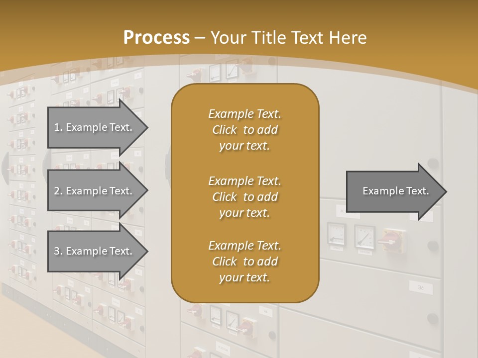 Electricity Industrial Altern PowerPoint Template