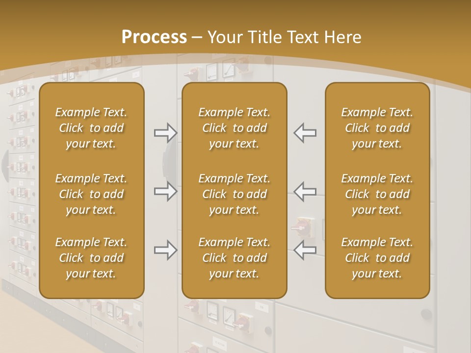 Electricity Industrial Altern PowerPoint Template