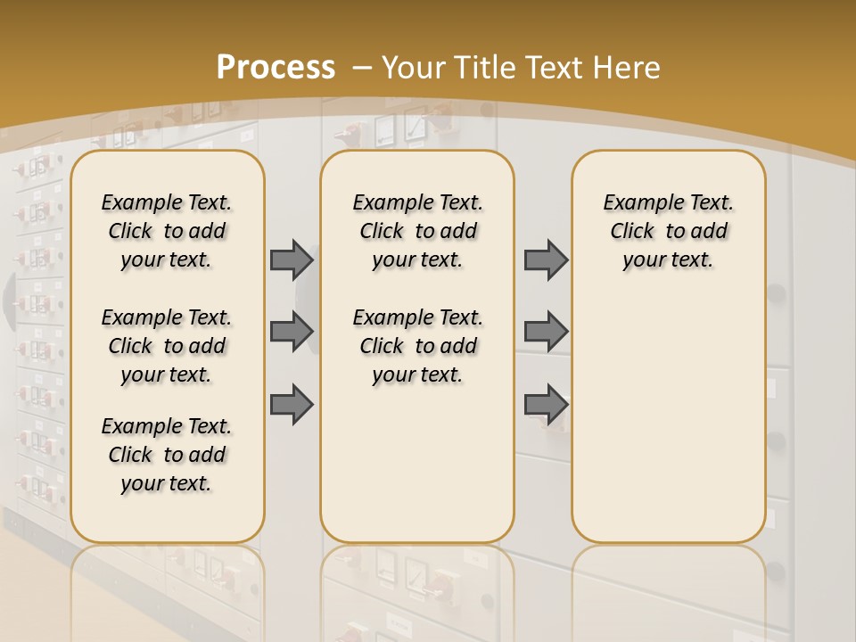 Electricity Industrial Altern PowerPoint Template