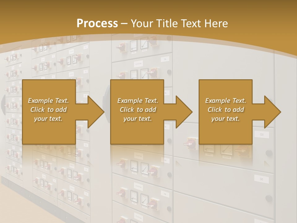 Electricity Industrial Altern PowerPoint Template