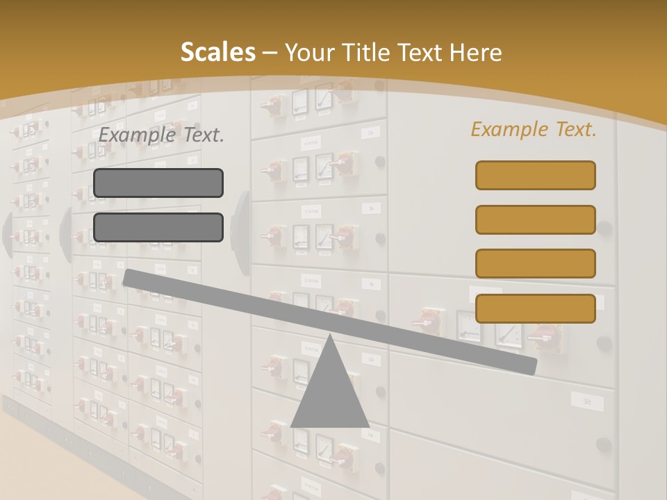 Electricity Industrial Altern PowerPoint Template