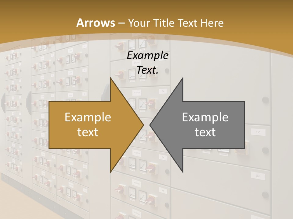 Electricity Industrial Altern PowerPoint Template