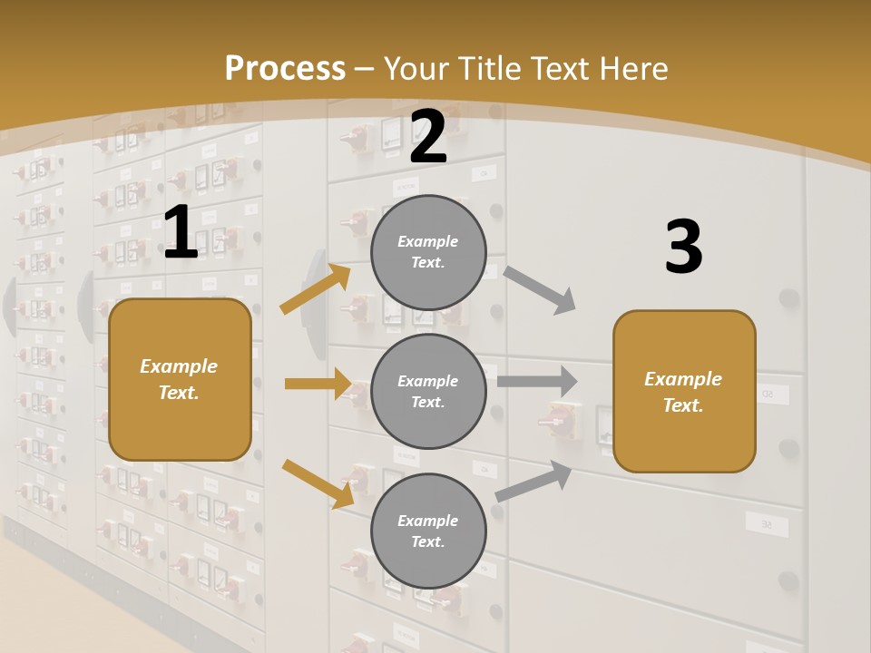 Electricity Industrial Altern PowerPoint Template