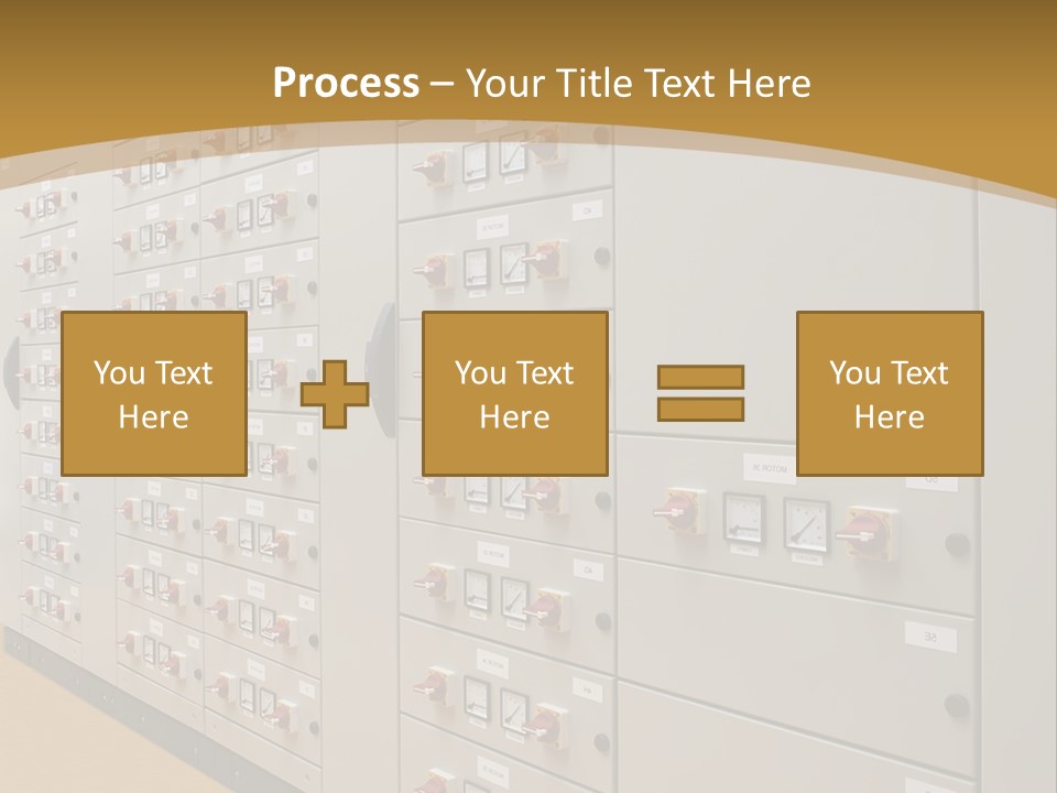 Electricity Industrial Altern PowerPoint Template