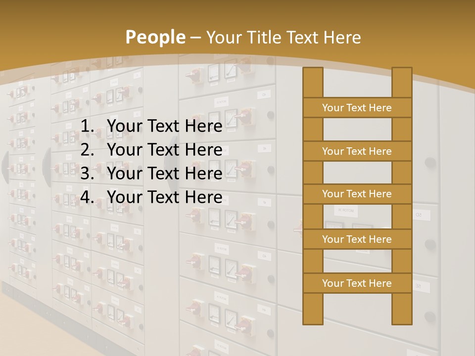 Electricity Industrial Altern PowerPoint Template