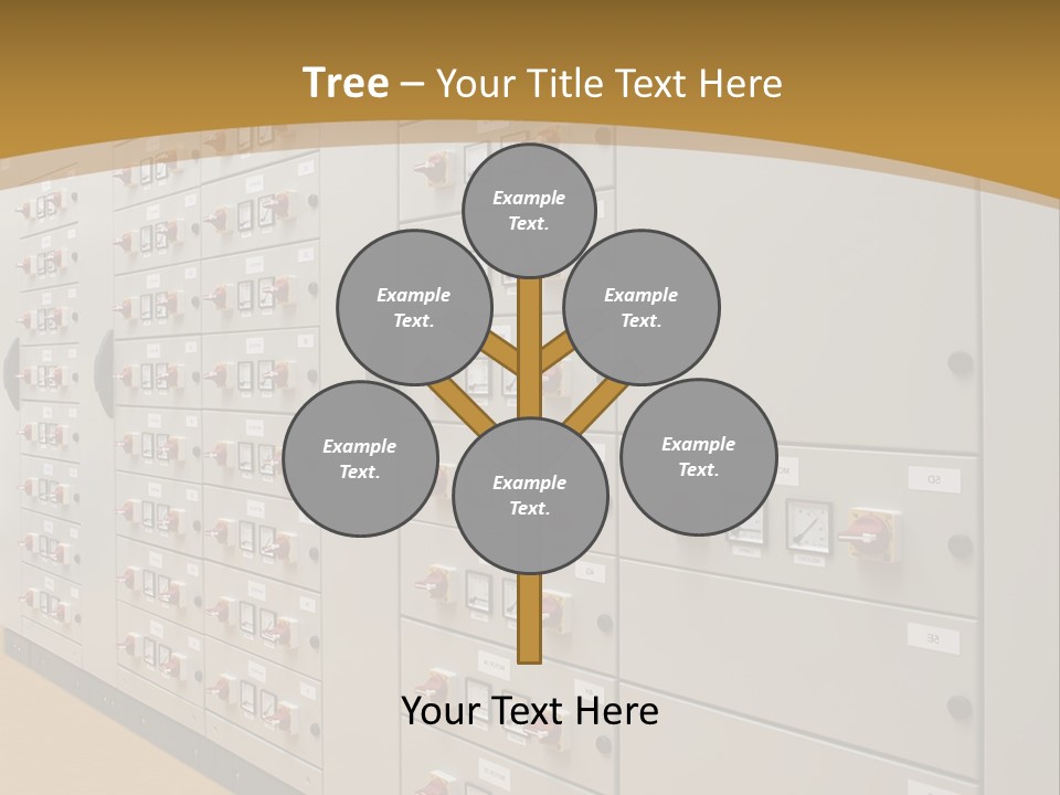 Electricity Industrial Altern PowerPoint Template