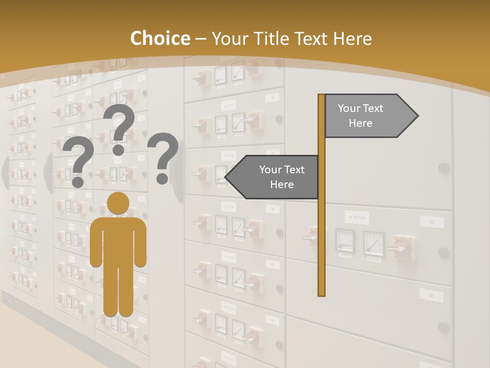 Electricity Industrial Altern PowerPoint Template