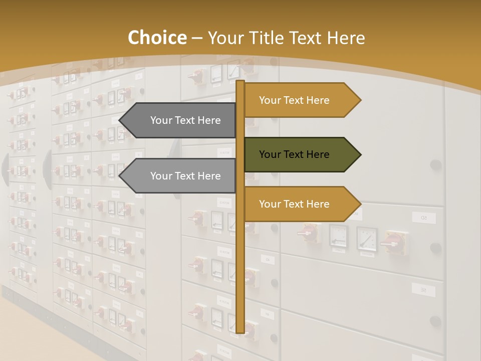 Electricity Industrial Altern PowerPoint Template