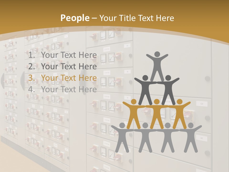 Electricity Industrial Altern PowerPoint Template