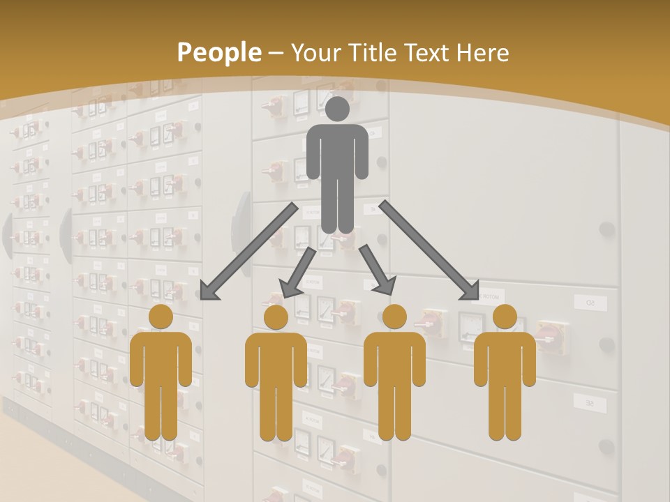 Electricity Industrial Altern PowerPoint Template