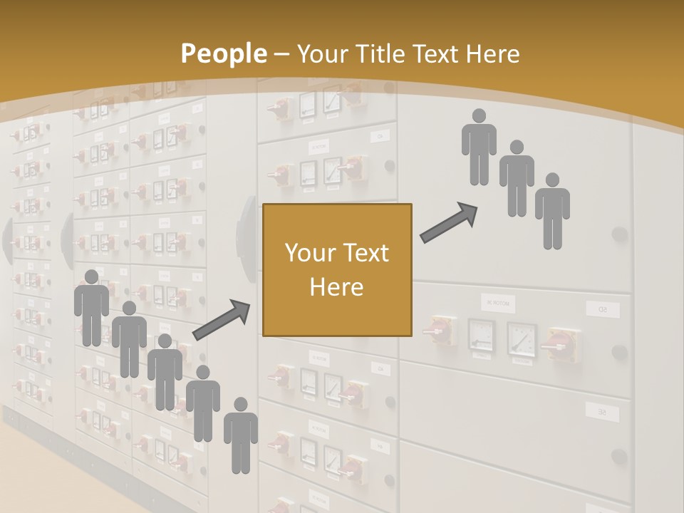 Electricity Industrial Altern PowerPoint Template