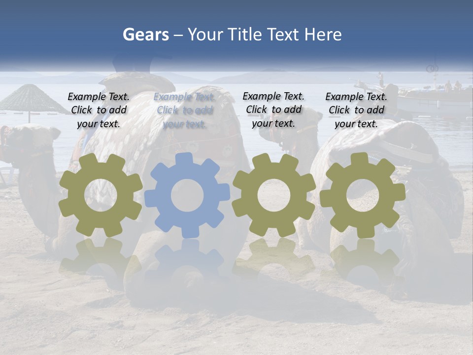 Summer Transport Travel PowerPoint Template