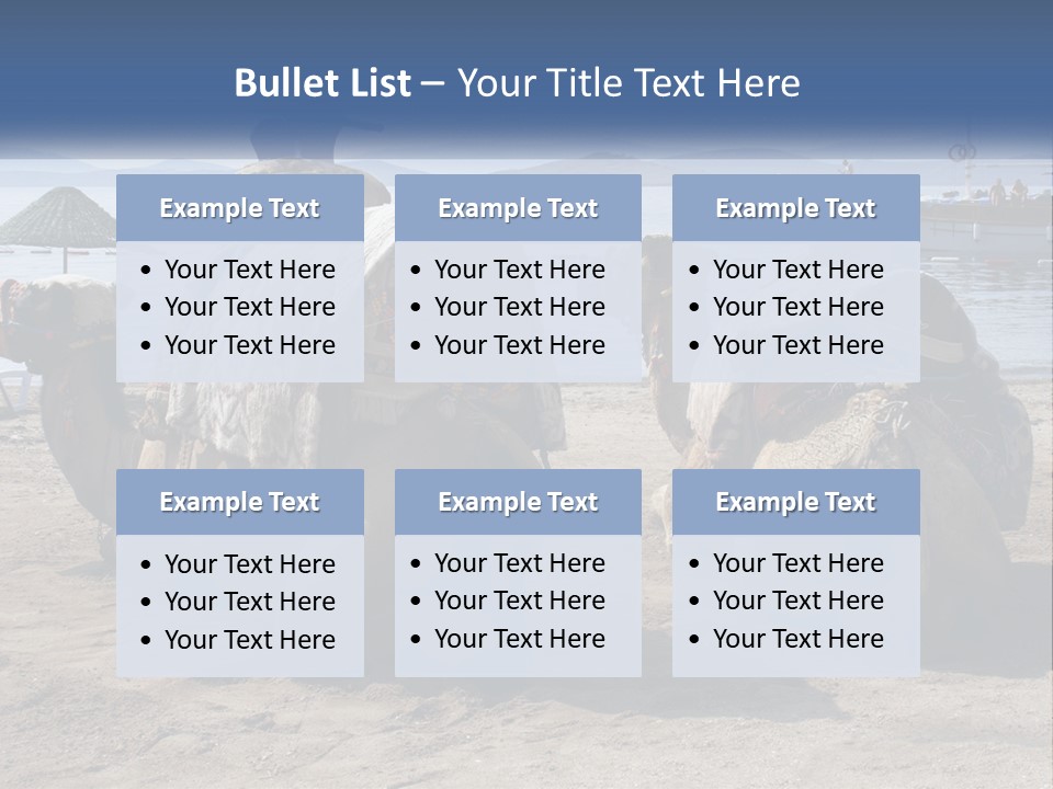 Summer Transport Travel PowerPoint Template