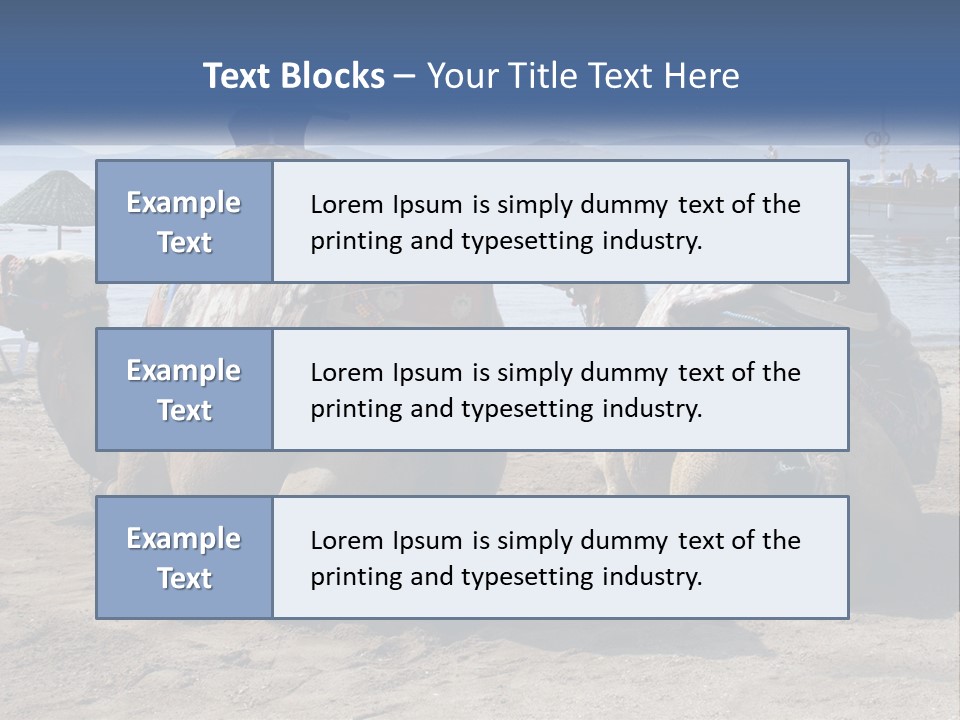 Summer Transport Travel PowerPoint Template