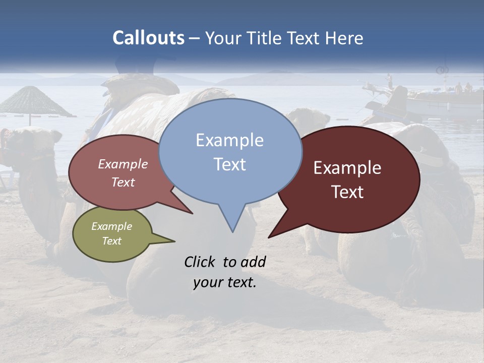 Summer Transport Travel PowerPoint Template