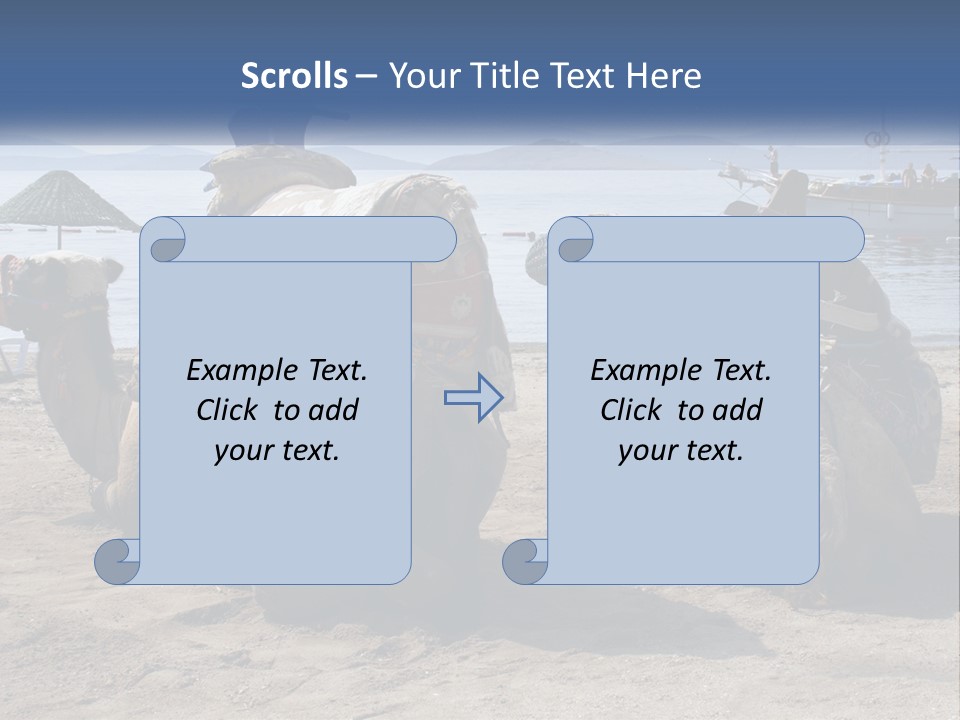 Summer Transport Travel PowerPoint Template