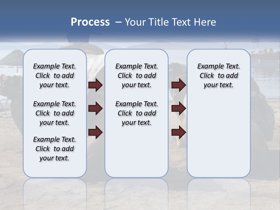 Summer Transport Travel PowerPoint Template