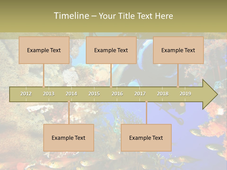 Underwater Dslr Sinai PowerPoint Template