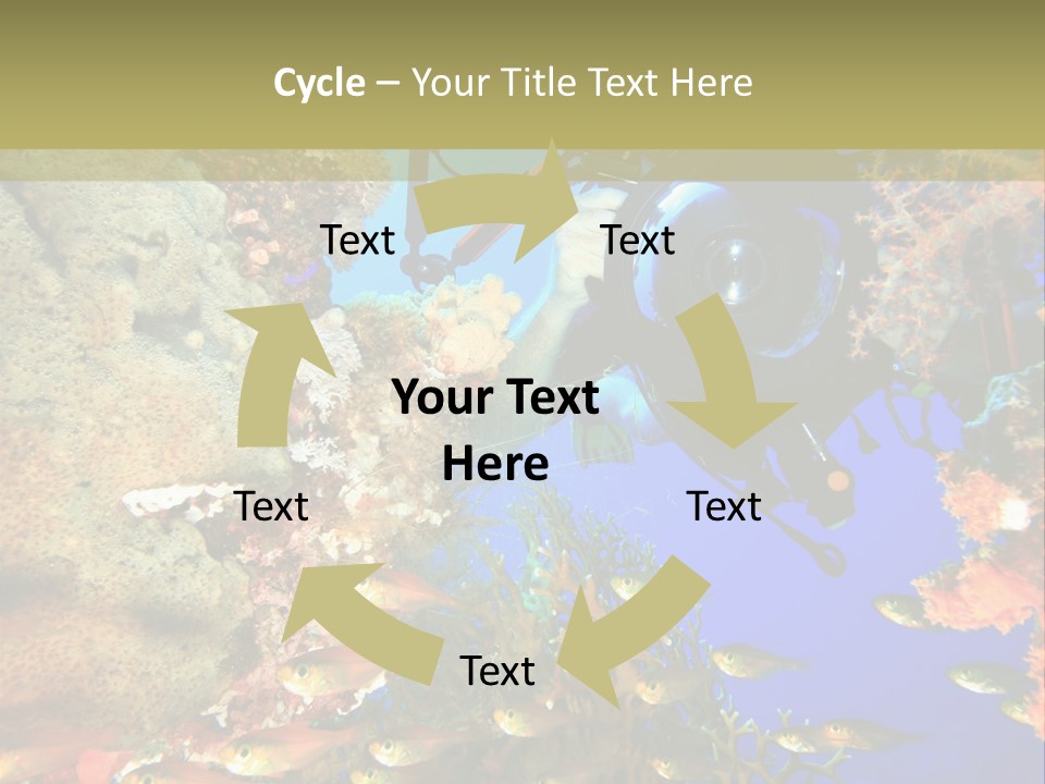 Underwater Dslr Sinai PowerPoint Template