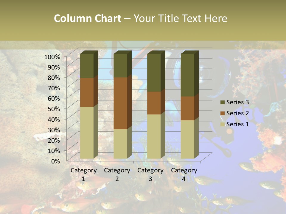 Underwater Dslr Sinai PowerPoint Template