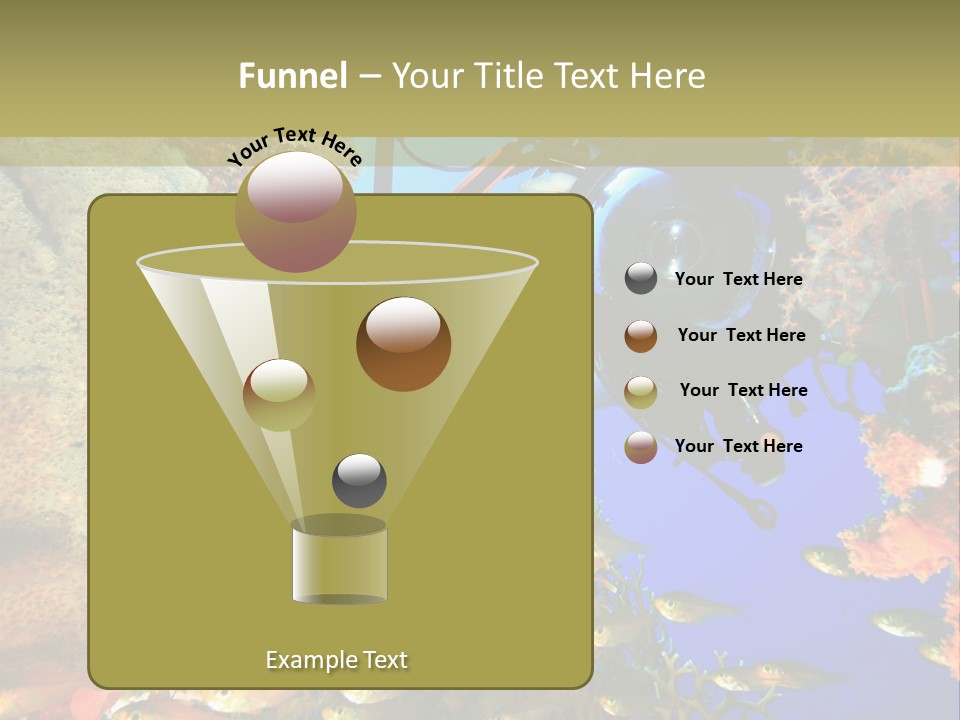 Underwater Dslr Sinai PowerPoint Template