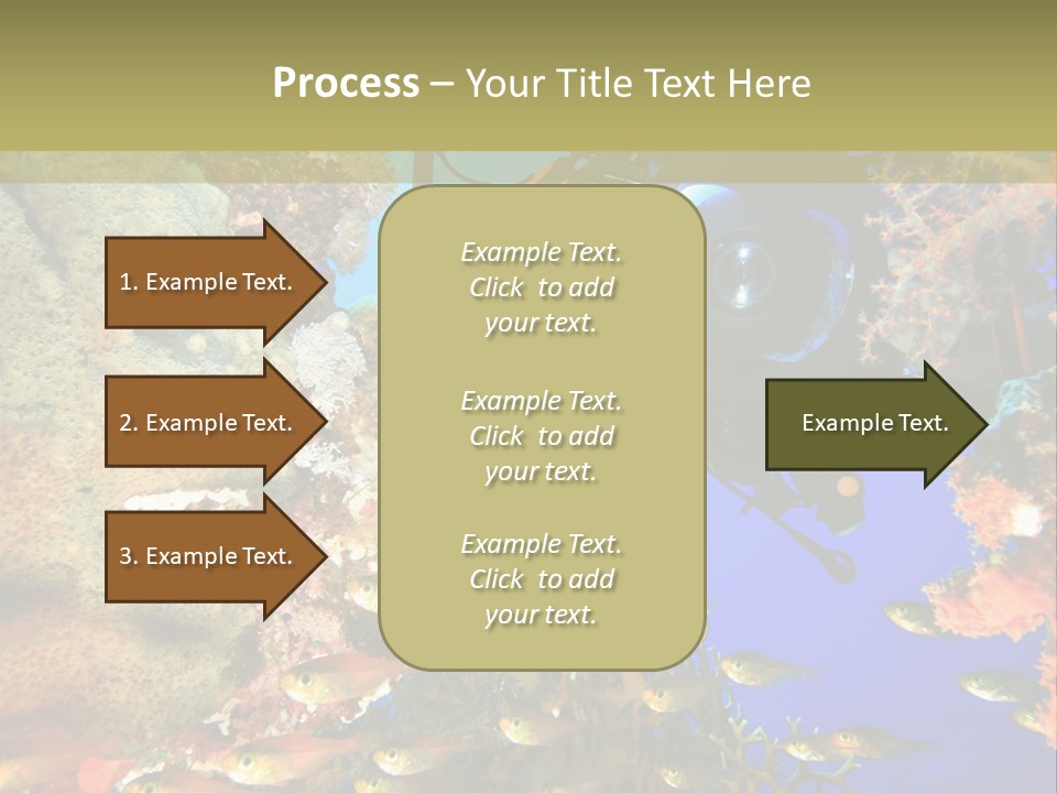 Underwater Dslr Sinai PowerPoint Template