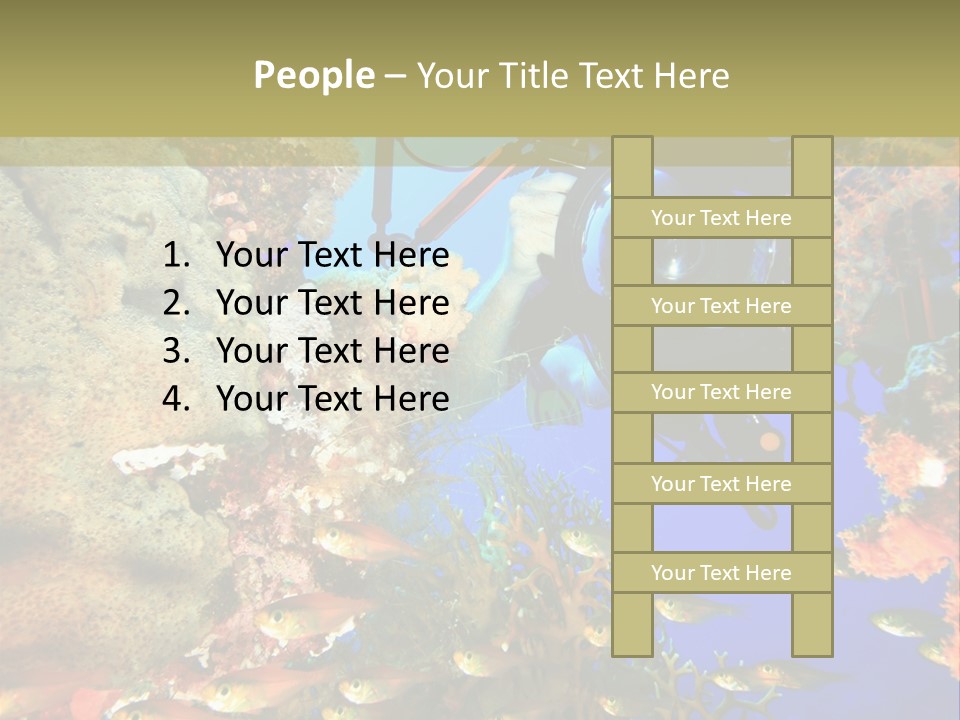 Underwater Dslr Sinai PowerPoint Template