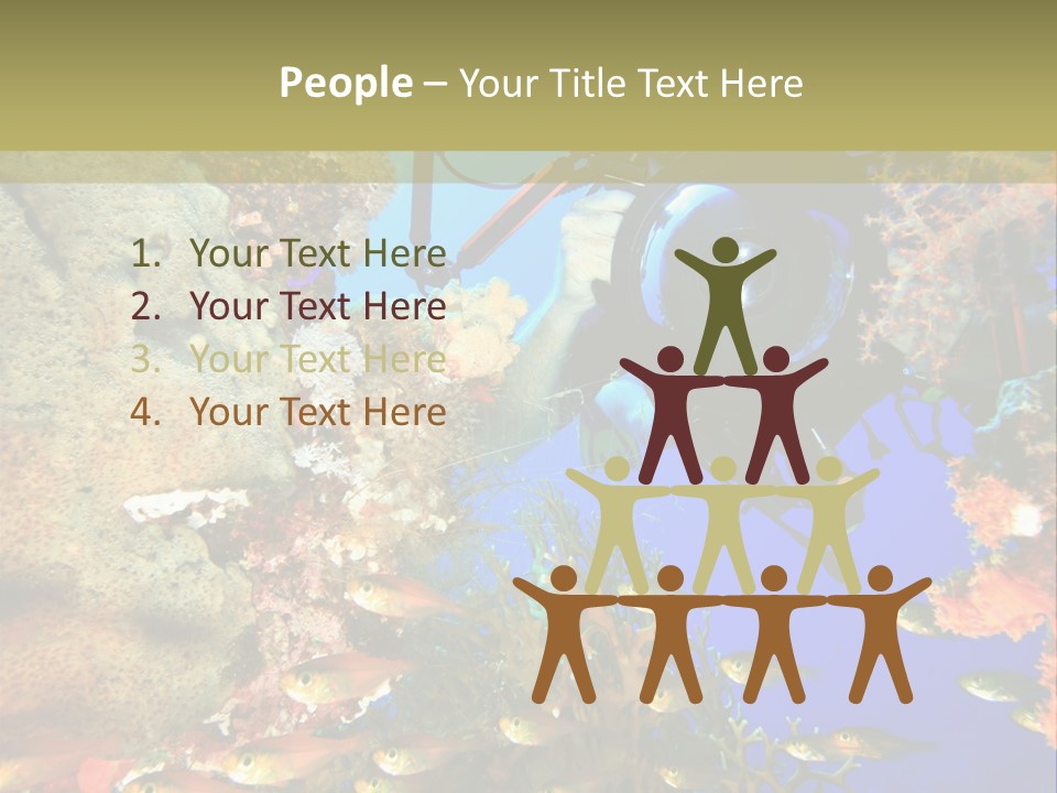 Underwater Dslr Sinai PowerPoint Template