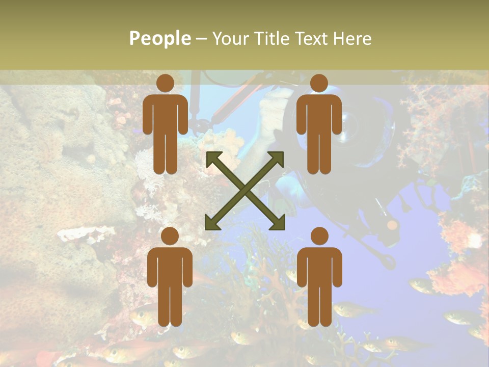 Underwater Dslr Sinai PowerPoint Template